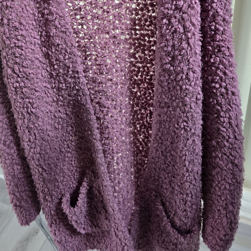 a.n.a Textured Pink Sweater